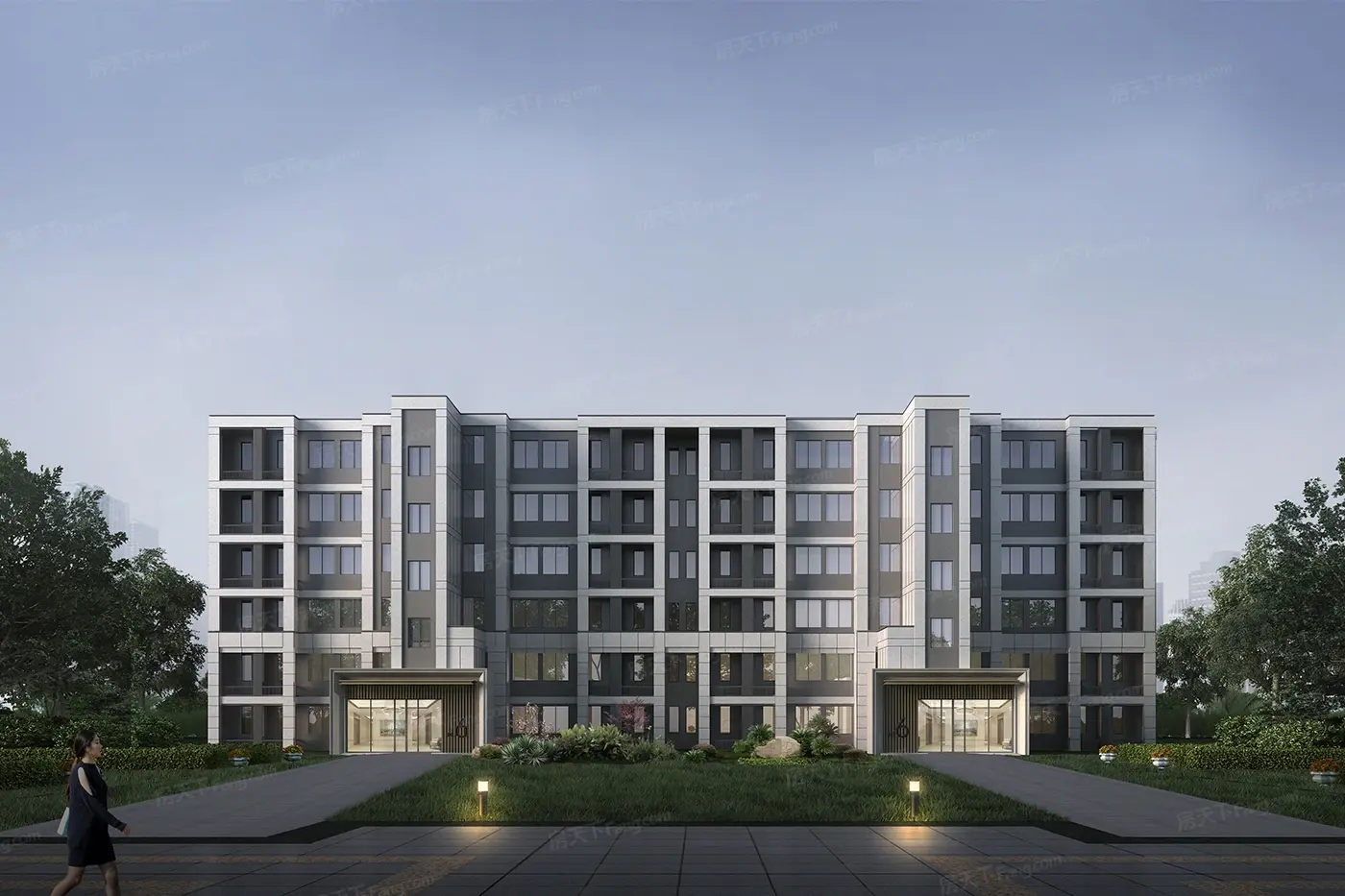 龙控绿地公园道