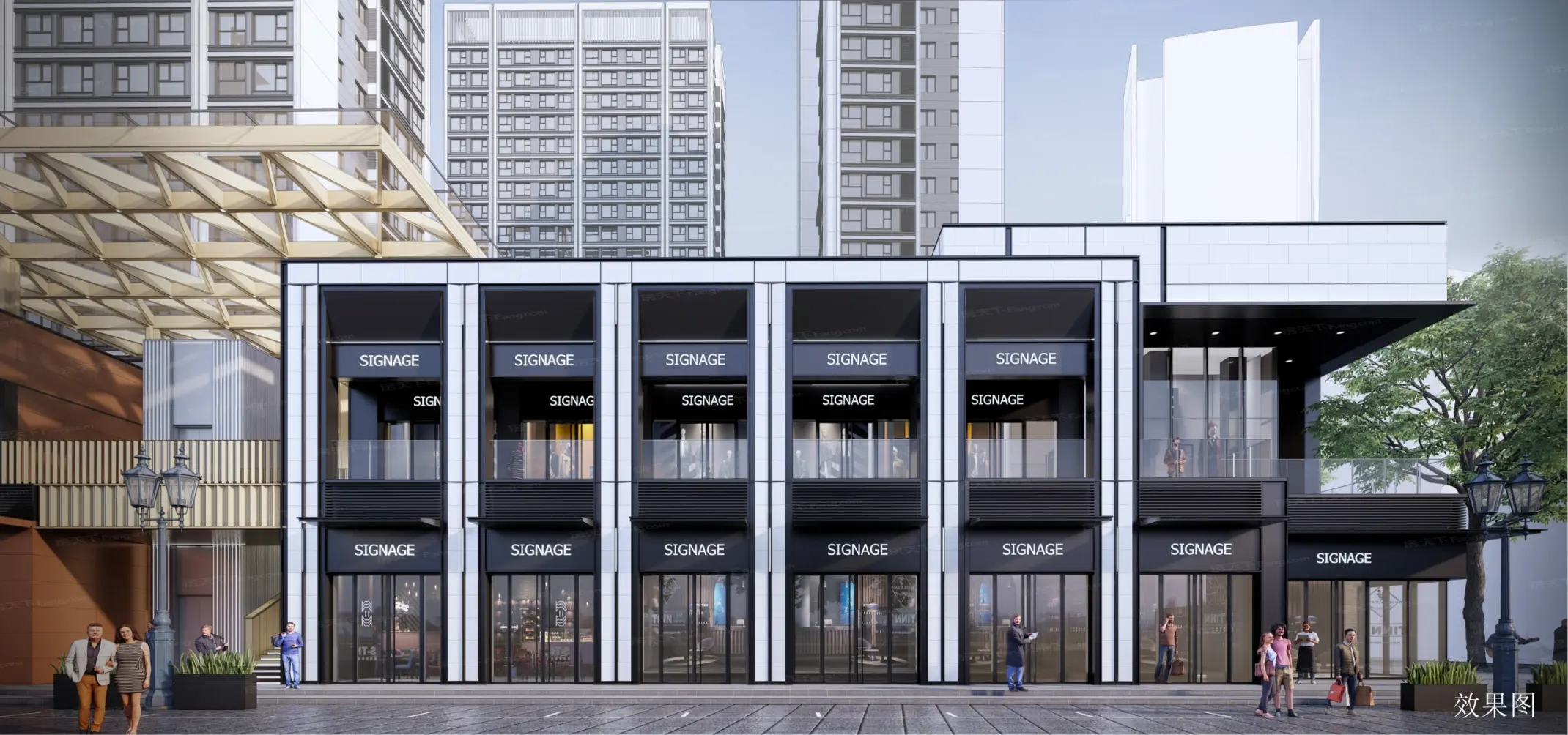 中海和平之门商业