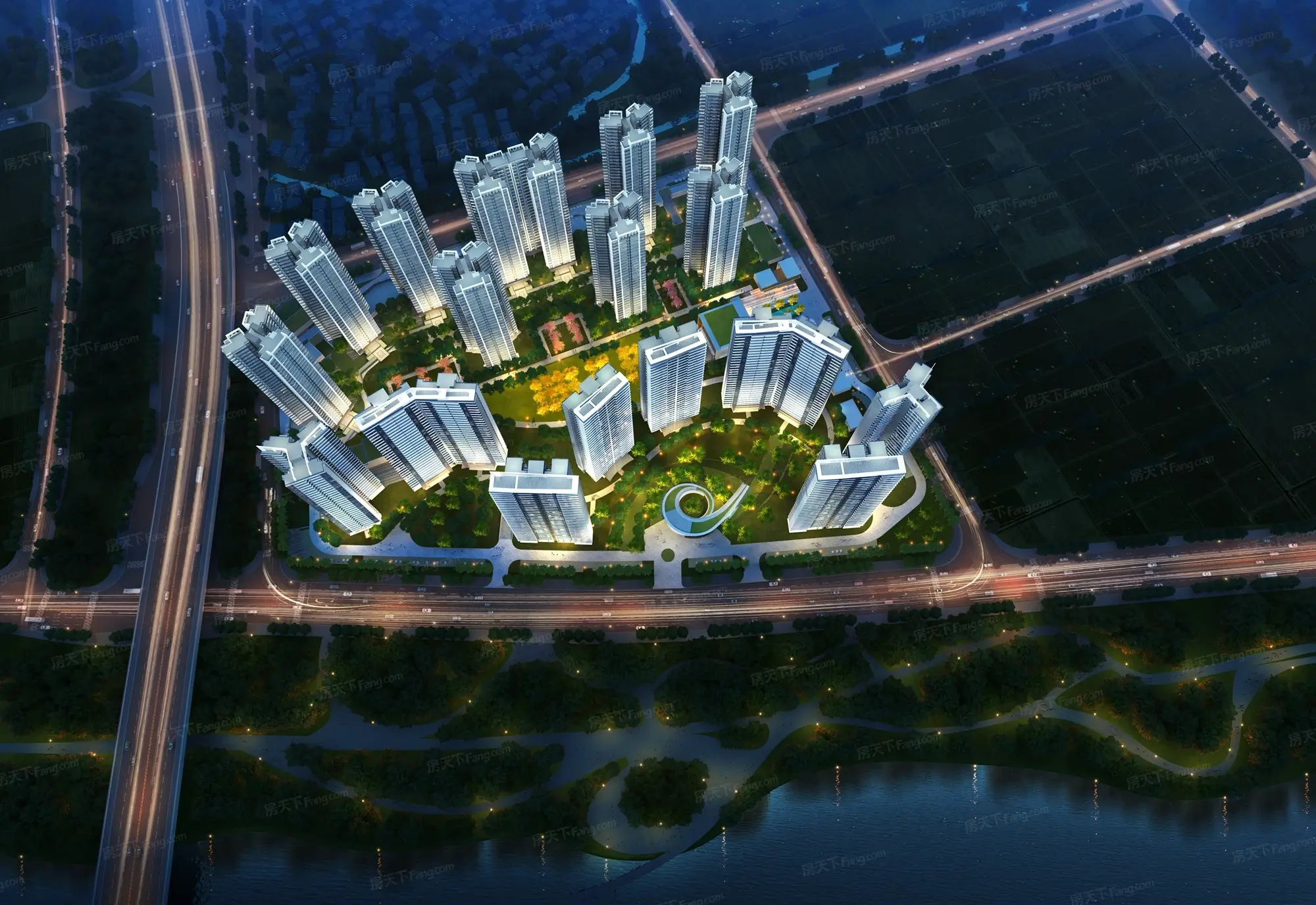 保利阅江台商业街