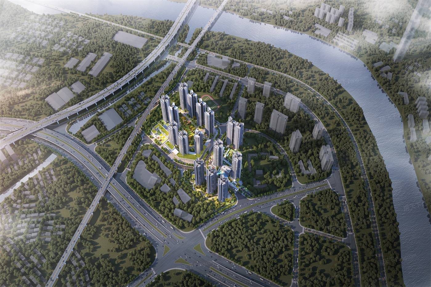 美的金地新明珠凤翔湾壹号