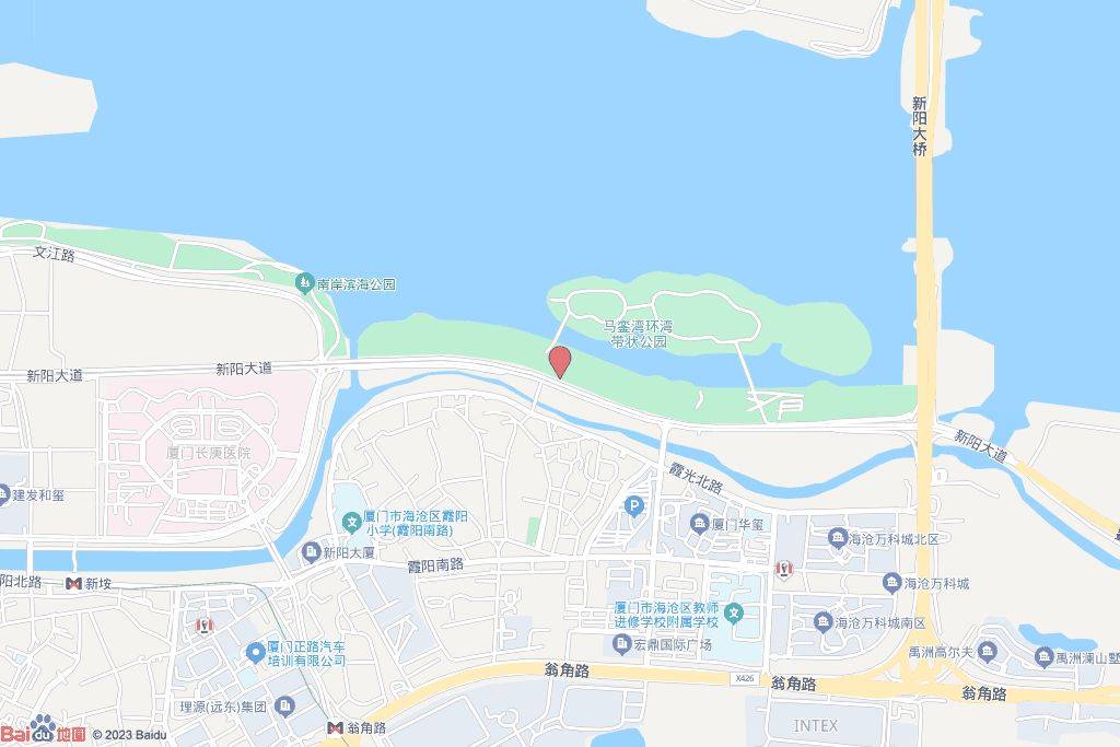 海沧区新阳片区新阳大道与霞阳路交叉口东北侧