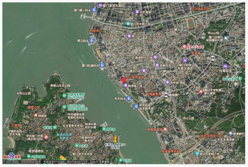 思明区中华片区鹭江道与水仙路交叉口东侧