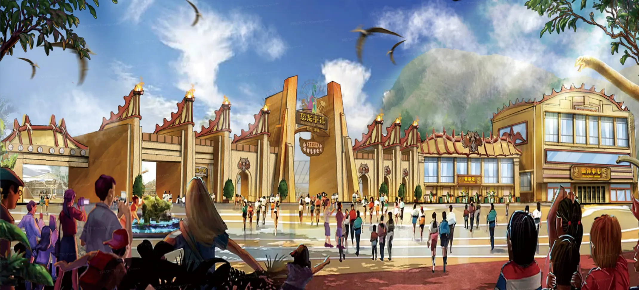 恐龙小镇龙栖苑