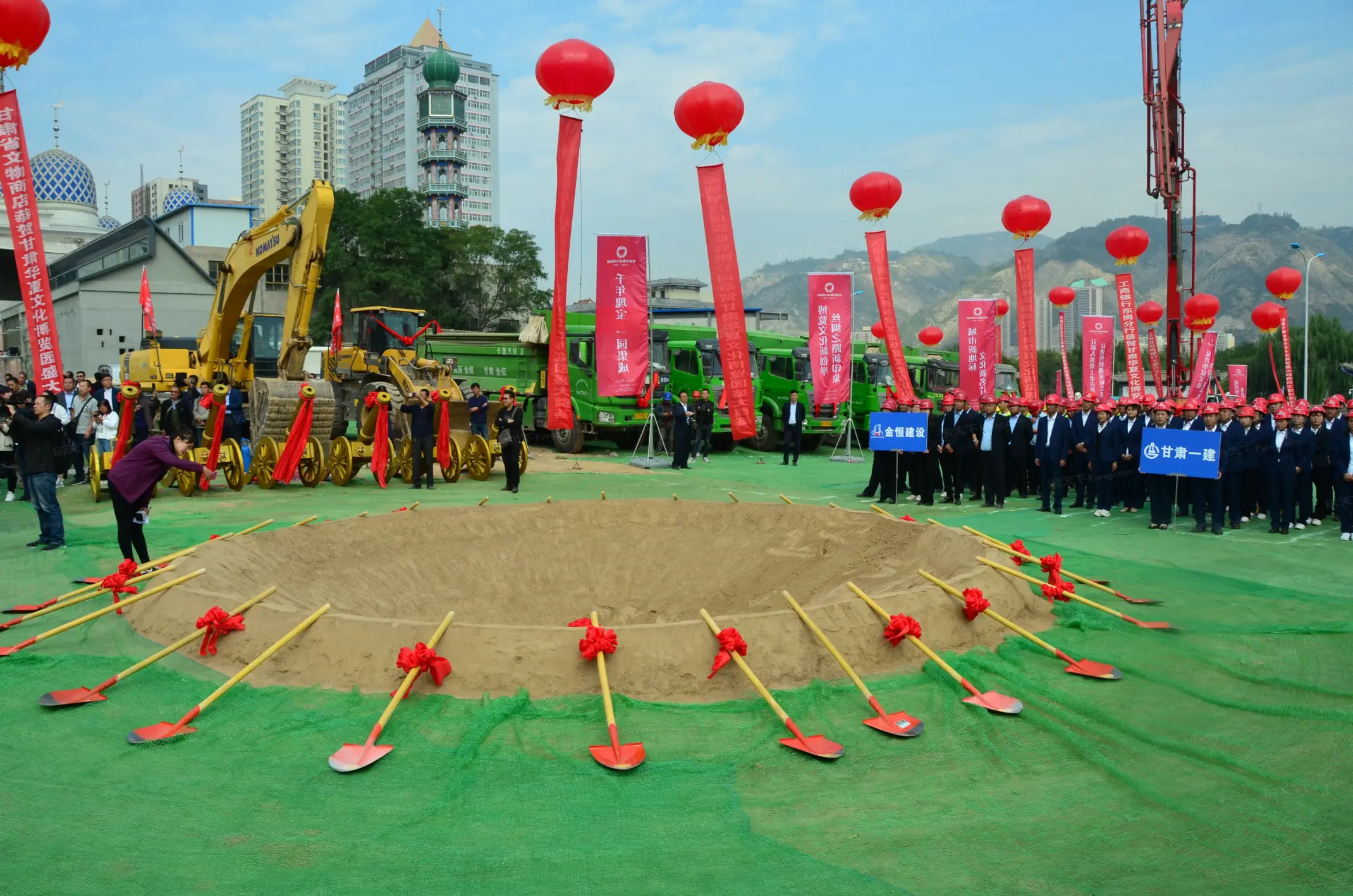 甘肃华夏文化博览园楼盘图片
