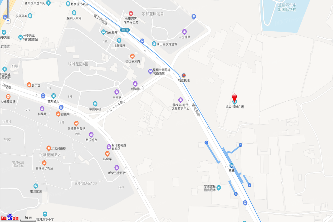 鸿森银滩广场楼盘图片