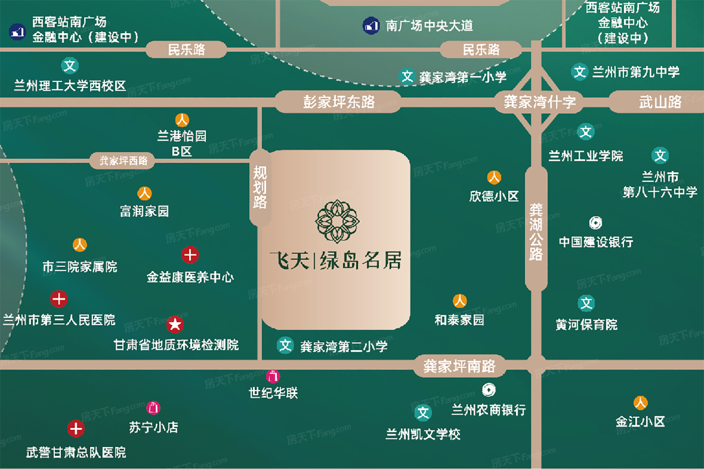 飞天绿岛名居楼盘图片