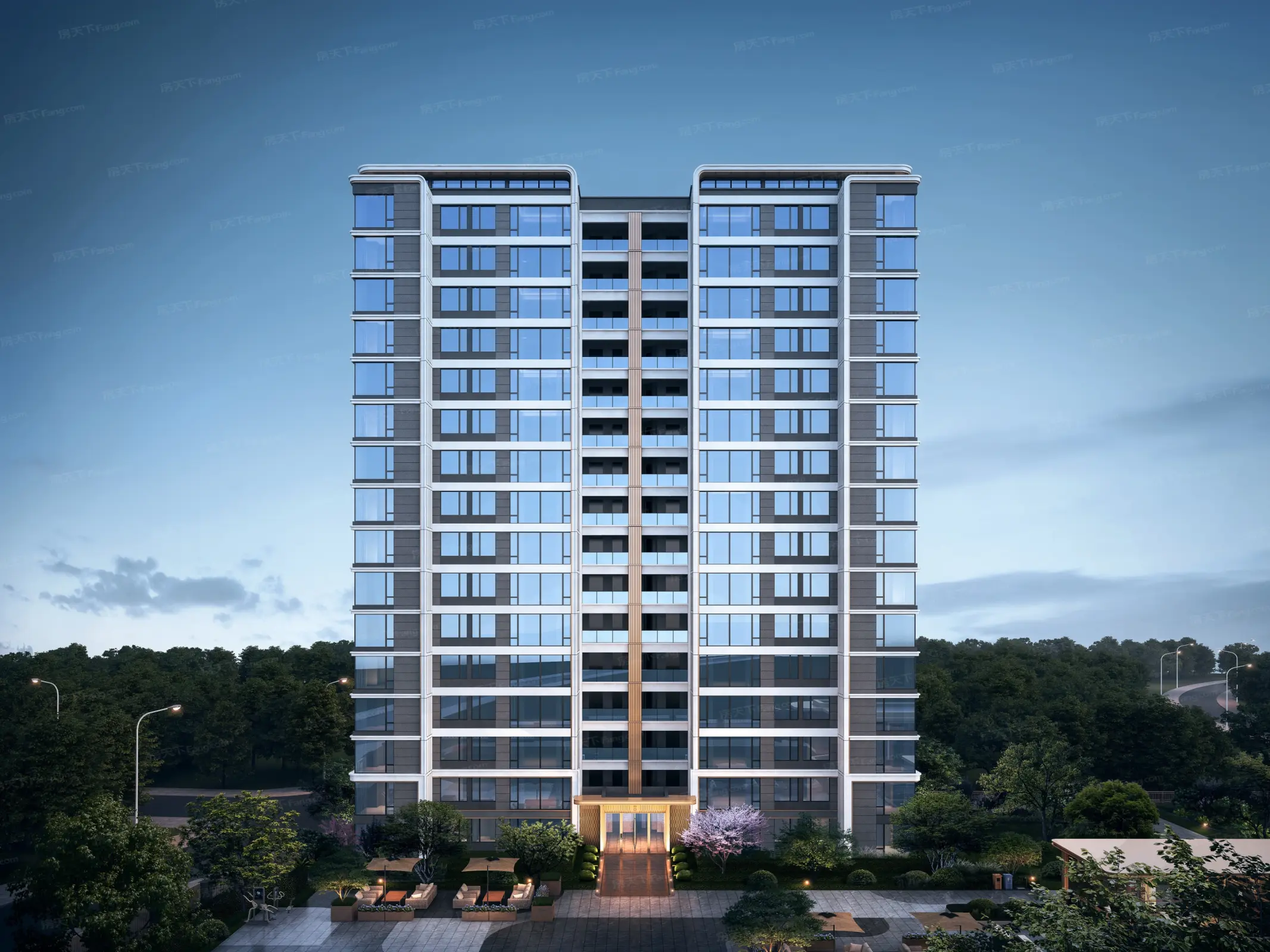 保利时区在售清水平层 总价约100万起